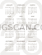 Calendar 2026 2511x3250 cutout from Calendar 2026