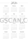 Calendar 2026 2652x3750 cutout from Calendar 2026