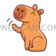 Capybara cutout 512x512 cutout from Capybara