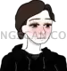 Doomer Girl natural cutout from Doomer Wojak