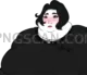 Doomer Girl #427 cutout from Doomer Wojak