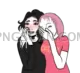 Doomer Girl #418 cutout from Doomer Wojak
