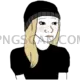 Doomer Girl #415 cutout from Doomer Wojak