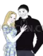 Doomer Girl #396 cutout from Doomer Wojak
