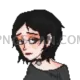 Doomer Girl #393 cutout from Doomer Wojak