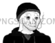 Doomer Wojak #384 cutout from Doomer Wojak