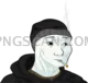 Doomer Wojak #379 cutout from Doomer Wojak