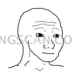 Doomer Wojak #368 cutout from Doomer Wojak