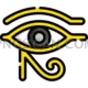 Eye of Rah #420 cutout from Eye of Rah