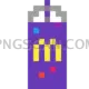 Grimace Shake #447 cutout from Grimace Shake