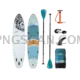 SUP Board cutout 1000x1000 cutout from SUP Board