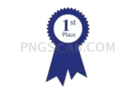 1st Place Ribbon Award cutout from Ace Ventura Pet Detective