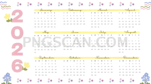 Calendar 2026 2640x1485 cutout from Calendar 2026