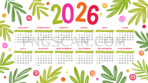 Calendar 2026 2640x1485 cutout from Calendar 2026