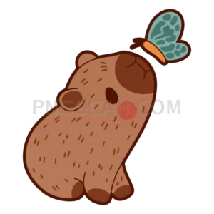Capybara 512x512 cutout from Capybara