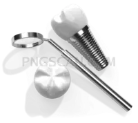 Dental Implant #298 cutout from Dental Implant