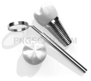 Dental Implant #298 cutout from Dental Implant