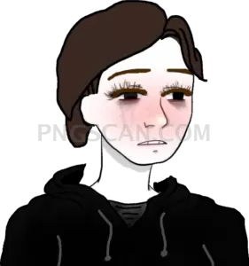 Doomer Girl natural cutout from Doomer Wojak