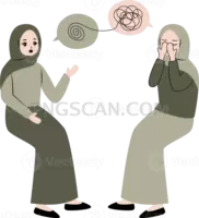 Doomer Girl #436 cutout from Doomer Wojak