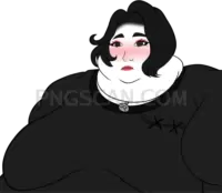 Doomer Girl #427 cutout from Doomer Wojak
