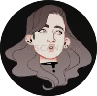 Doomer Girl #424 cutout from Doomer Wojak