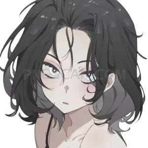 Doomer Girl #402 cutout from Doomer Wojak