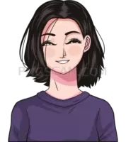 Doomer Girl #399 cutout from Doomer Wojak