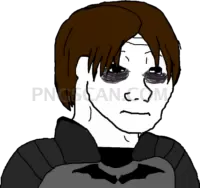 Doomer Wojak #371 cutout from Doomer Wojak