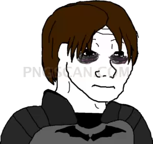 Doomer Wojak #371 cutout from Doomer Wojak