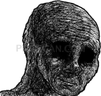 Doomer Wojak natural cutout from Doomer Wojak