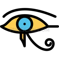 Eye of Rah natural cutout from Eye of Rah