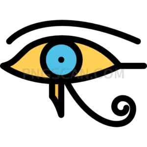 Eye of Rah natural cutout from Eye of Rah