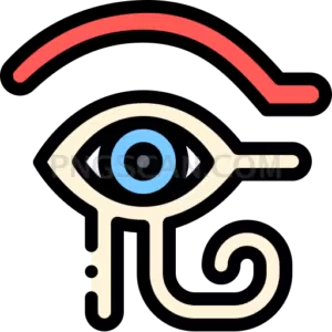 Eye of Rah #386 cutout from Eye of Rah