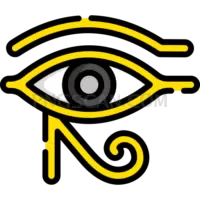 Eye of Rah #420 cutout from Eye of Rah