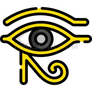 Eye of Rah #420 cutout from Eye of Rah