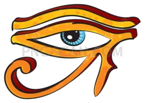 Eye of Rah #423 cutout from Eye of Rah