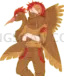 Fearow Pokemon Wing Attack cutout from Skitty Pokemon