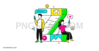 Gen Z cutout image