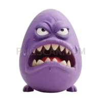 Grimace Shake #441 cutout from Grimace Shake