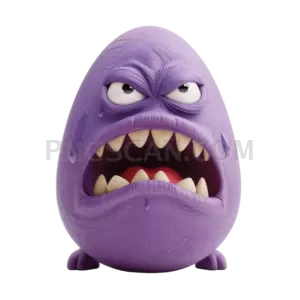 Grimace Shake #441 cutout from Grimace Shake