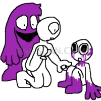Grimace Shake #450 cutout from Grimace Shake