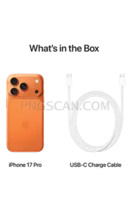 iPhone 17 934x1500 cutout from iPhone 17 Pro Max Orange