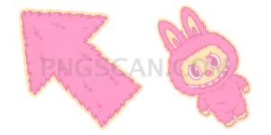 Labubu Pink 651x326 cutout from Labubu