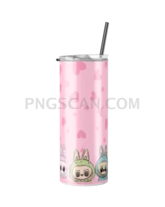 Labubu Pink 3375x4219 cutout from Labubu