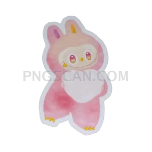 Labubu Pink 1600x1600 cutout from Labubu
