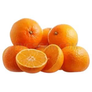 Mandarin cutout image