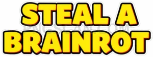 Steal a Brainrot Logo cutout from Steal a Brainrot