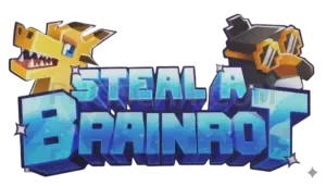 Steal a Brainrot Logo cutout from Steal a Brainrot