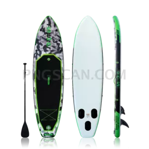 SUP Board natural cutout from SUP Board