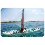 SUP Board #267 cutout from SUP Board
